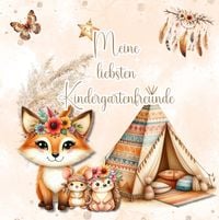 Produktbild: Meine liebsten Kindergartenfreunde - ein Freundebuch zum Ausf&uuml;llen und Ausmalen