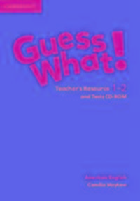 Produktbild: Mayhew, C: Guess What! American English Levels 1-2 Teacher's