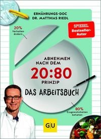 Produktbild: Abnehmen nach dem 20:80-Prinzip - Das Arbeitsbuch