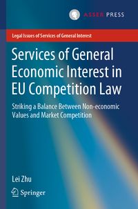 Produktbild: Services of General Economic Interest in EU Competition Law