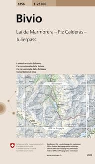 Produktbild: Swisstopo 1 : 25 000 Bivio