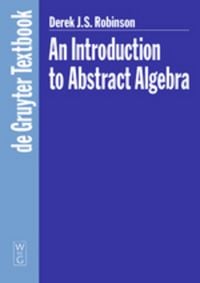 Produktbild: Robinson: Abstract Algebra