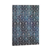 Produktbild: Softcover Notizbuch Samtblau, Midi, Liniert