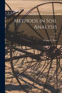 Produktbild: Methods in Soil Analysis; 159