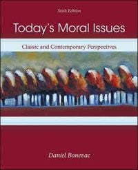 Produktbild: Today's Moral Issues: Classic and Contemporary Perspectives