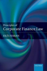 Produktbild: Principles of Corporate Finance Law