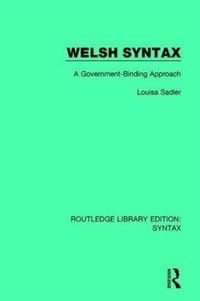 Produktbild: Welsh Syntax