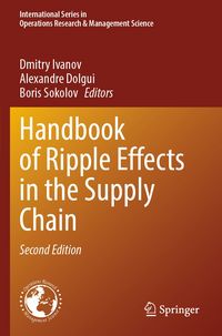 Produktbild: Handbook of Ripple Effects in the Supply Chain
