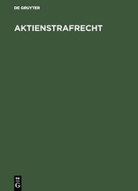 Produktbild: Aktienstrafrecht