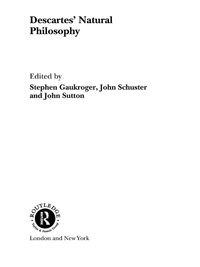 Produktbild: Descartes' Natural Philosophy