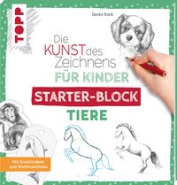 Produktbild: Die Kunst des Zeichnens f&uuml;r Kinder Starter-Block - Tiere