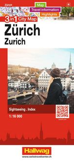 Produktbild: Hallwag Stadtplan Z&uuml;rich