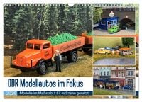 Produktbild: DDR Modellautos im Fokus (Wandkalender 2026 DIN A3 quer), CALVENDO Monatskalender