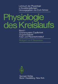 Produktbild: Lehrbuch der Physiologie in Einzeldarstellungen