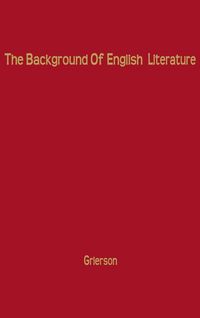 Produktbild: The Background of English Literature
