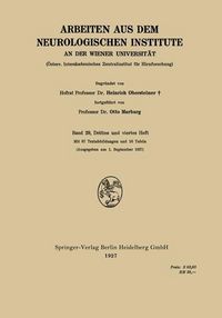 Produktbild: Arbeiten aus dem Neurologischen Institute an der Wiener Universit&auml;t