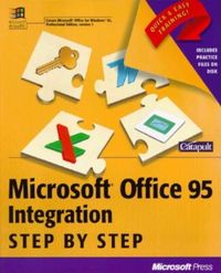 Produktbild: Microsoft Office 95 Intergration Step by Step, w. diskette (3 1/2 inch)
