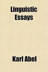 Produktbild: Linguistic Essays
