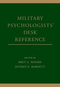 Produktbild: Military Psychologists' Desk Reference