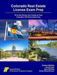 Produktbild: Colorado Real Estate License Exam Prep: All-in-One Review and Testing to Pass Colorado's PSI Real Estate Exam