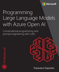 Produktbild: Programming Large Language Models with Azure Open AI