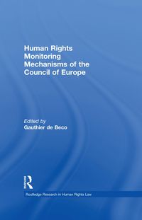 Produktbild: Human Rights Monitoring Mechanisms of the Council of Europe
