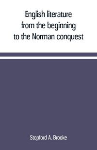 Produktbild: English literature, from the beginning to the Norman conquest