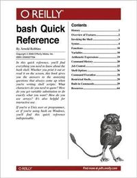 Produktbild: Bash Quick Reference