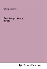 Produktbild: &Uuml;ber Kuhpocken an K&uuml;hen