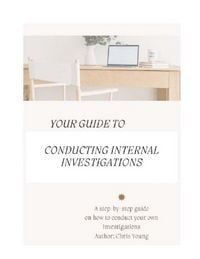 Produktbild: Your Guide to Conducting Internal Investigations