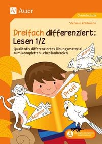 Produktbild: Dreifach differenziert Lesen 1/2