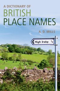 Produktbild: A Dictionary of British Place-Names