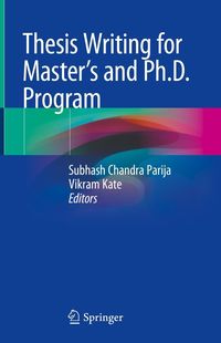 Produktbild: Thesis Writing for Master's and Ph.D. Program