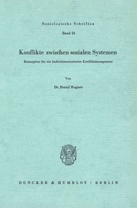 Produktbild: Konflikte zwischen sozialen Systemen.