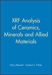 Produktbild: Bennett, H: XRF Analysis of Ceramics, Minerals and Allied Ma