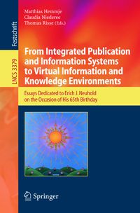 Produktbild: From Integrated Publication and Information Systems to Information and Knowledge Environments