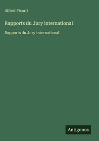 Produktbild: Rapports du Jury international