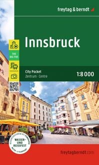 Produktbild: freytag & berndt Innenstadtplan Innsbruck 1:8.000