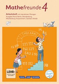 Produktbild: Mathefreunde - Ausgabe Nord 2015 - 4. Schuljahr