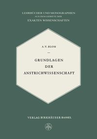 Produktbild: Grundlagen der Anstrichwissenschaft