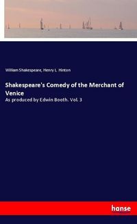 Produktbild: Shakespeare's Comedy of the Merchant of Venice