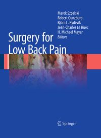 Produktbild: Surgery for Low Back Pain