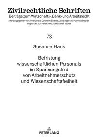 Produktbild: Befristung wissenschaftlichen Personals im Spannungsfeld von Arbeitnehmerschutz und Wissenschaftsfreiheit