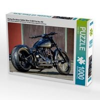 Produktbild: CALVENDO Puzzle Harley-Davidson Softail Slim S 300 Fat Ass Kit | 1000 Teile Lege-Gr&ouml;&szlig;e 64 &times; 48 cm Foto-Puzzle f&uuml;r gl&uuml;ckliche Stunden