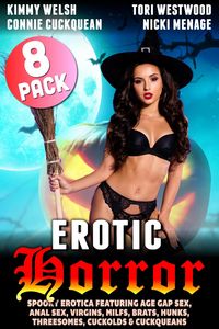 Produktbild: Erotic Horror : Spooky Erotica Featuring Age Gap Sex, Anal Sex, Virgins, MILFs, Brats, Hunks, Threesomes, Cuckolds & Cuckqueans