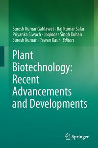 Produktbild: Plant Biotechnology: Recent Advancements and Developments