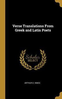 Produktbild: Verse Translations From Greek and Latin Poets