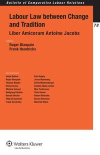 Produktbild: Labour Law between Change and Tradition