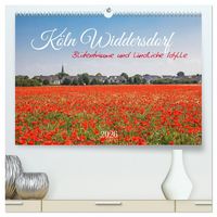 Produktbild: K&ouml;ln Widdersdorf - Bl&uuml;tentr&auml;ume und l&auml;ndliche Idylle (hochwertiger Premium Wandkalender 2026 DIN A2 quer), Kunstdruck in Hochglanz