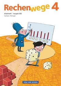 Produktbild: Rechenwege 4. Schuljahr - Arbeitsheft. S&uuml;d